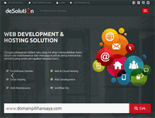 Tablet Screenshot of desolution.net